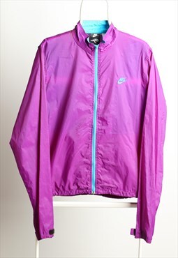 Vintage Nike Tracksuit Shell Logo Jacket Purple