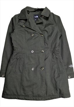 Women's The North Face Pea Coat In Sage Size M UK 10