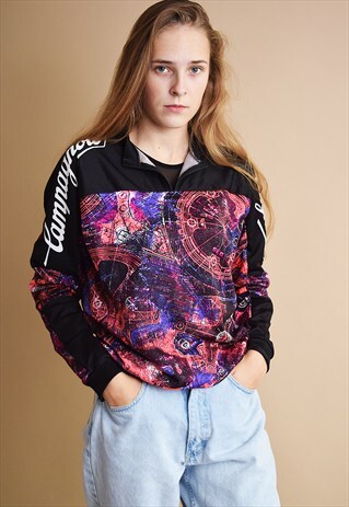 COOL 90'S RETRO ATHLEISURE SPORTS SWEATSHIRT JUMPER TOP