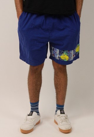 VINTAGE PATTERNED SHORTS