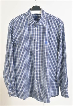 Vintage 00s ADIDAS checkered shirt