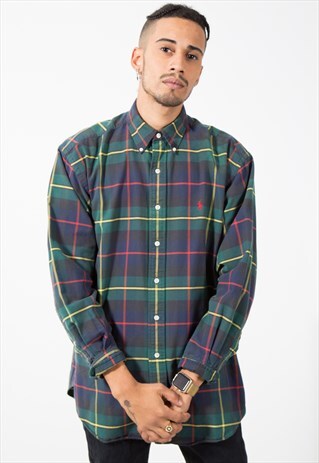 VINTAGE POLO RALPH LAUREN SHIRT / S4871