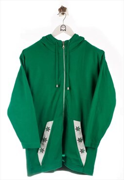 Second Hand Sweat jacket zipper look green