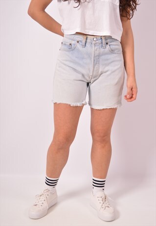 VINTAGE LEVI'S DENIM SHORTS BLUE