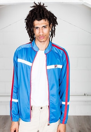 VINTAGE FILA LOGO UNISEX TRACKTOP
