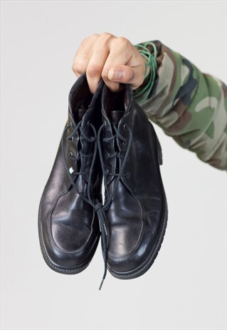 VINTAGE GABY BY GABOR BLACK BOOTS