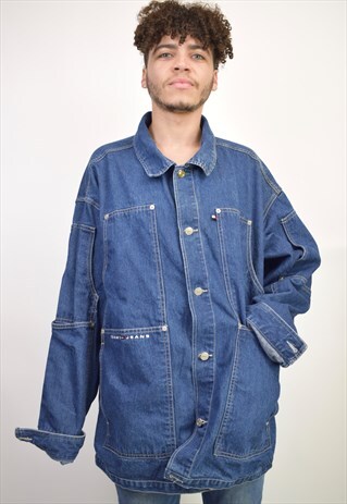 VINTAGE 90'S TOMMY HILFIGER DENIM JACKET