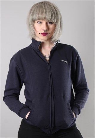 VINTAGE SLAZENGER FULL ZIP SWEATSHIRT SMALL