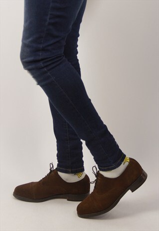 VINTAGE SUEDE BROGUE SHOES