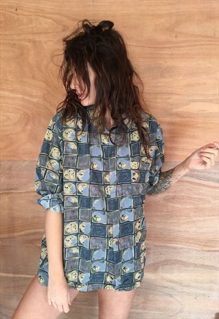 OVERSIZED RETRO 90S 80S VINTAGE UNISEX FESTIVAL SHIRT