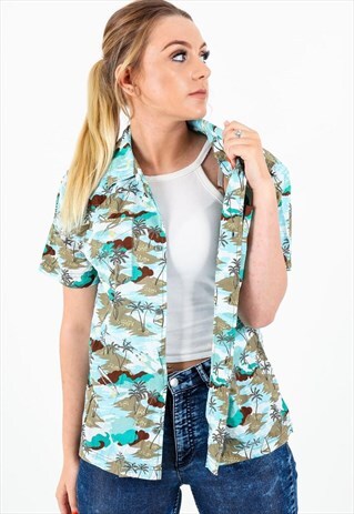 VINTAGE PATTERNED SHIRT S532