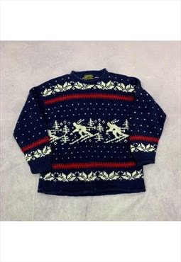 Vintage knitted jumper Men's XL