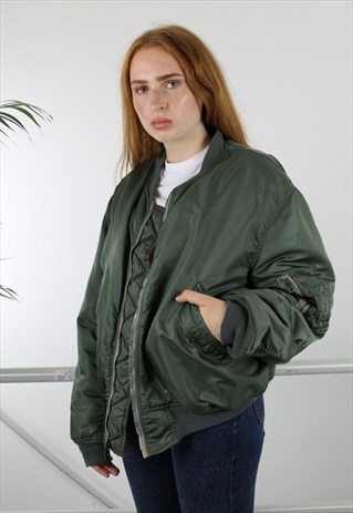 BOMBER JACKET VINTAGE NYLON
