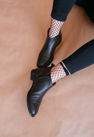 VINTAGE 90S ROCK CHIC ANKLE BOOTS