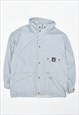 Vintage 90's K-Way Rain Jacket Grey