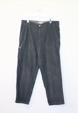 Vintage Columbia cord trousers in washed black. Fits W38 L30