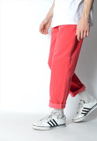 VINTAGE 90S RED JEANS