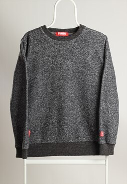 Vintage FUBU Crewneck Warm Sweatshirt Grey