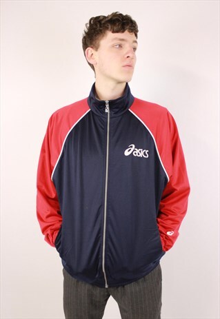 VINTAGE ASICS ZIP-UP SPORTS JACKET
