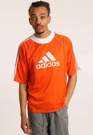 VINTAGE ADIDAS APPLIQUE FOOTBALL TOP