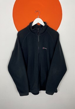 Berghaus Zip Fleece Jacket in Black XXL