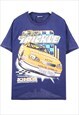 Vintage 90's All Sport T Shirt Dick Trickle Graphic Back