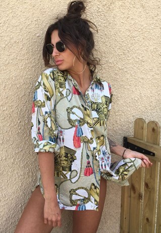 OVERSIZED RETRO 90S 80S VINTAGE UNISEX FESTIVAL SHIRT