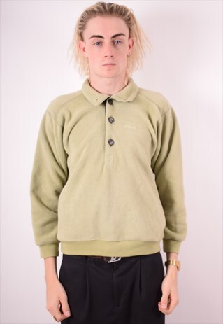PATAGONIA MENS VINTAGE FLEECE JUMPER XS GREEN 90S