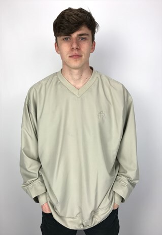 90S ADIDAS NYLON PULLOVER TOP