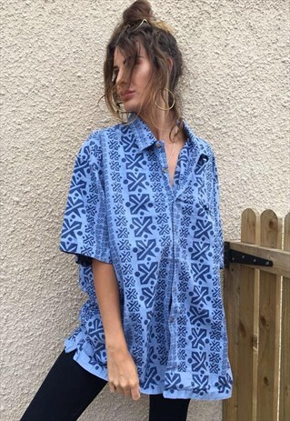 OVERSIZED RETRO 90S 80S VINTAGE UNISEX FESTIVAL SHIRT