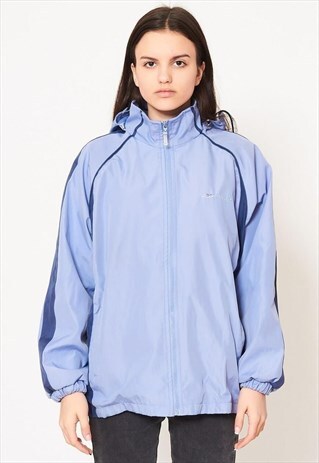 VINTAGE PURPLE REEBOK ZIP TRACK HOODIE JACKET