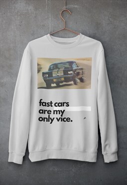 Ford mustang cobra 90s Sweatshirt sweater Grey
