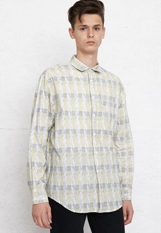 VINTAGE BEIGE LONG SLEEVE SHIRT