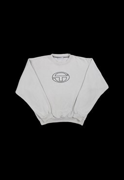 Vintage 90s Sergio Tacchini Embroidered Logo Sweatshirt