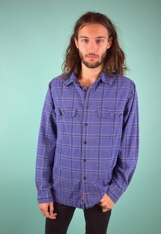 VINTAGE 90'S CHECKED SHIRT