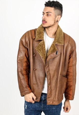 VINTAGE SHEARLING JACKET J239