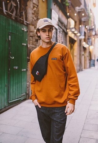 "CALGARY" SWEATSHIRT IN TOBACCO