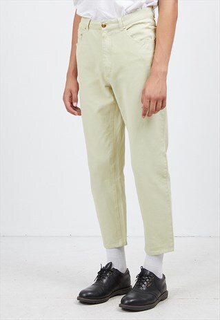 VINTAGE BEIGE ESCADA SPORT DENIM JEANS