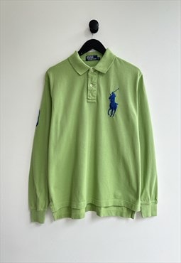 Vintage Ralph Lauren Green Longsleeve Polo Shirt