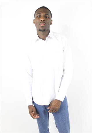 VINTAGE HUGO BOSS WHITE SHIRT