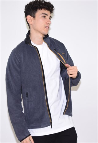 VINTAGE 90S GREY COLUMBIA FLEECE