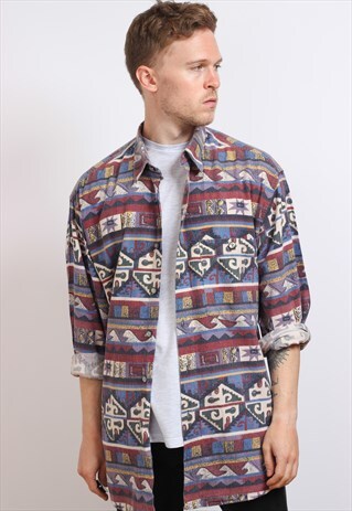 VINTAGE AZTEC NAVAJO SHIRT
