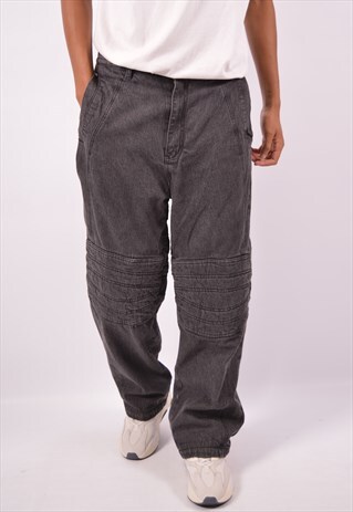 VINTAGE TOMMY HILFIGER JEANS STRAIGHT BLACK