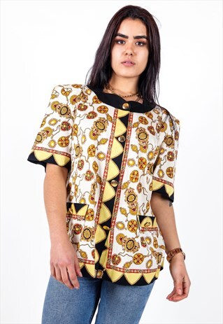 VINTAGE PATTERNED SHIRT S1382