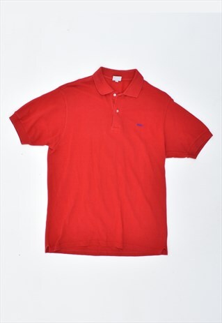 VINTAGE 90'S HUGO BOSS POLO SHIRT RED