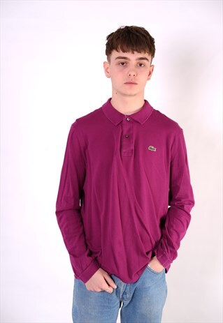 VINTAGE LACOSTE LONG SLEEVE T SHIRT