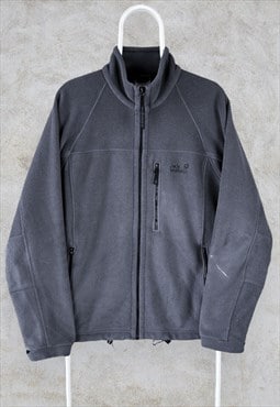 Jack Wolfskin Grey Fleece Jacket Nanuk 200 Mens XL