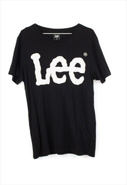 Vintage Lee T-Shirt in Black M