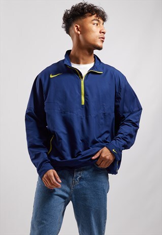 VINTAGE NIKE 1/4 ZIP SHELL JACKET