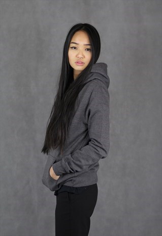 SALE - DARK HEATHER HOODIE